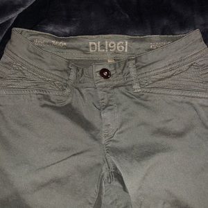 Olive Green Moto pants like new